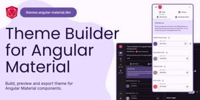 Announcing: Theme Builder for Angular Material